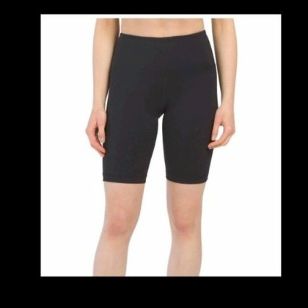 Firming Black Long Bike Short Size Medium NEW NWT